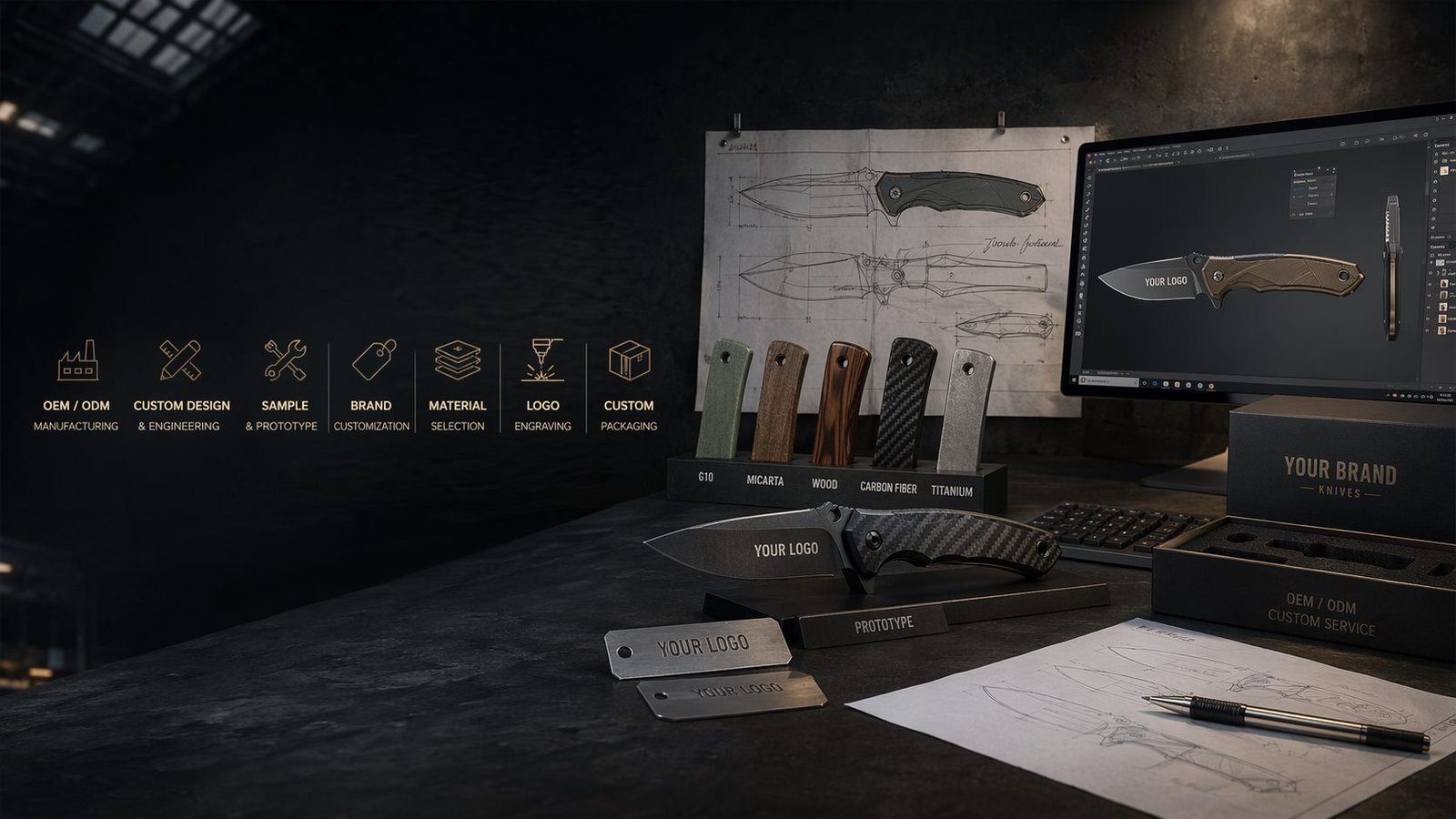 China knives wholesale factory direct RFQ support for importers