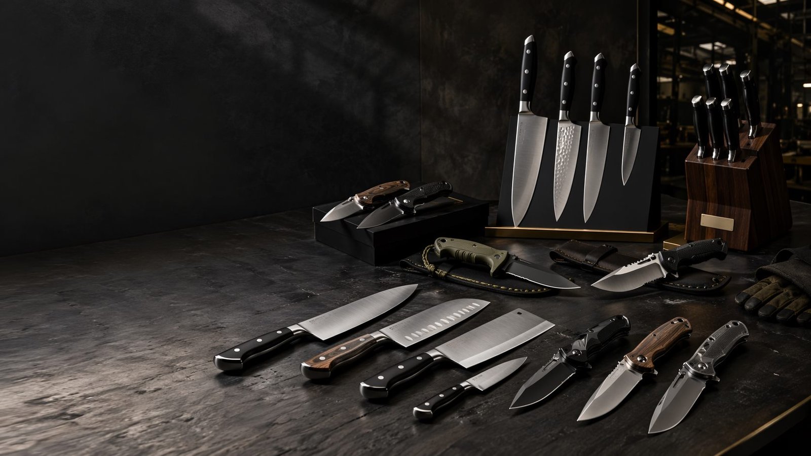 China knives wholesale product catalog for OEM custom knife buyers