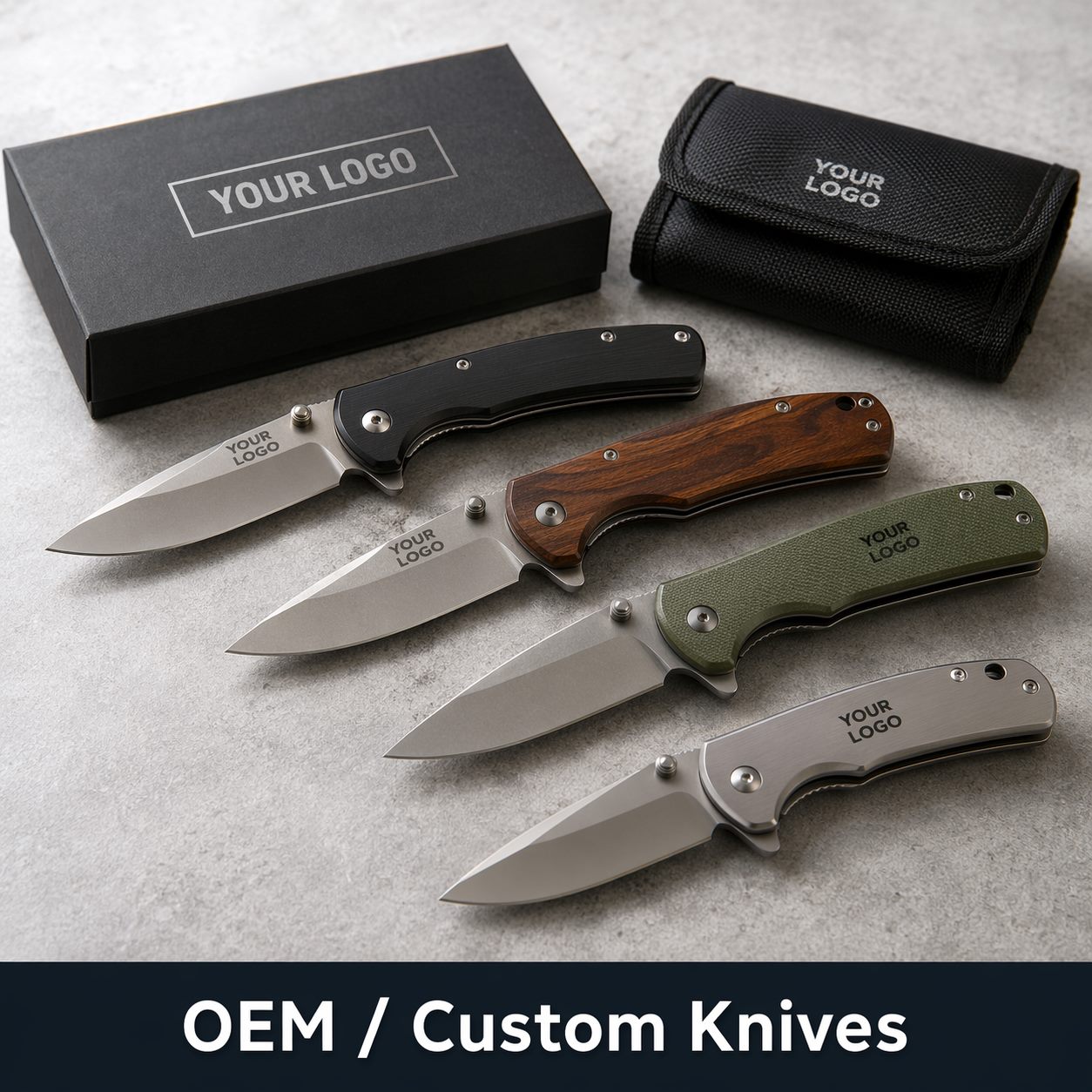 China knives wholesale OEM custom knives and packaging