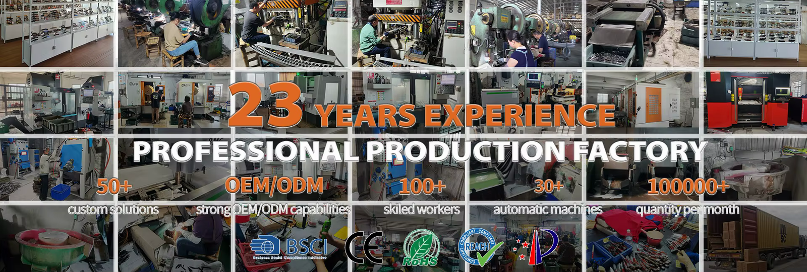 Knife product sampling packaging and production coordination reference montage