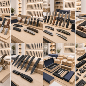 Generated China knives wholesale product program showroom source image grid