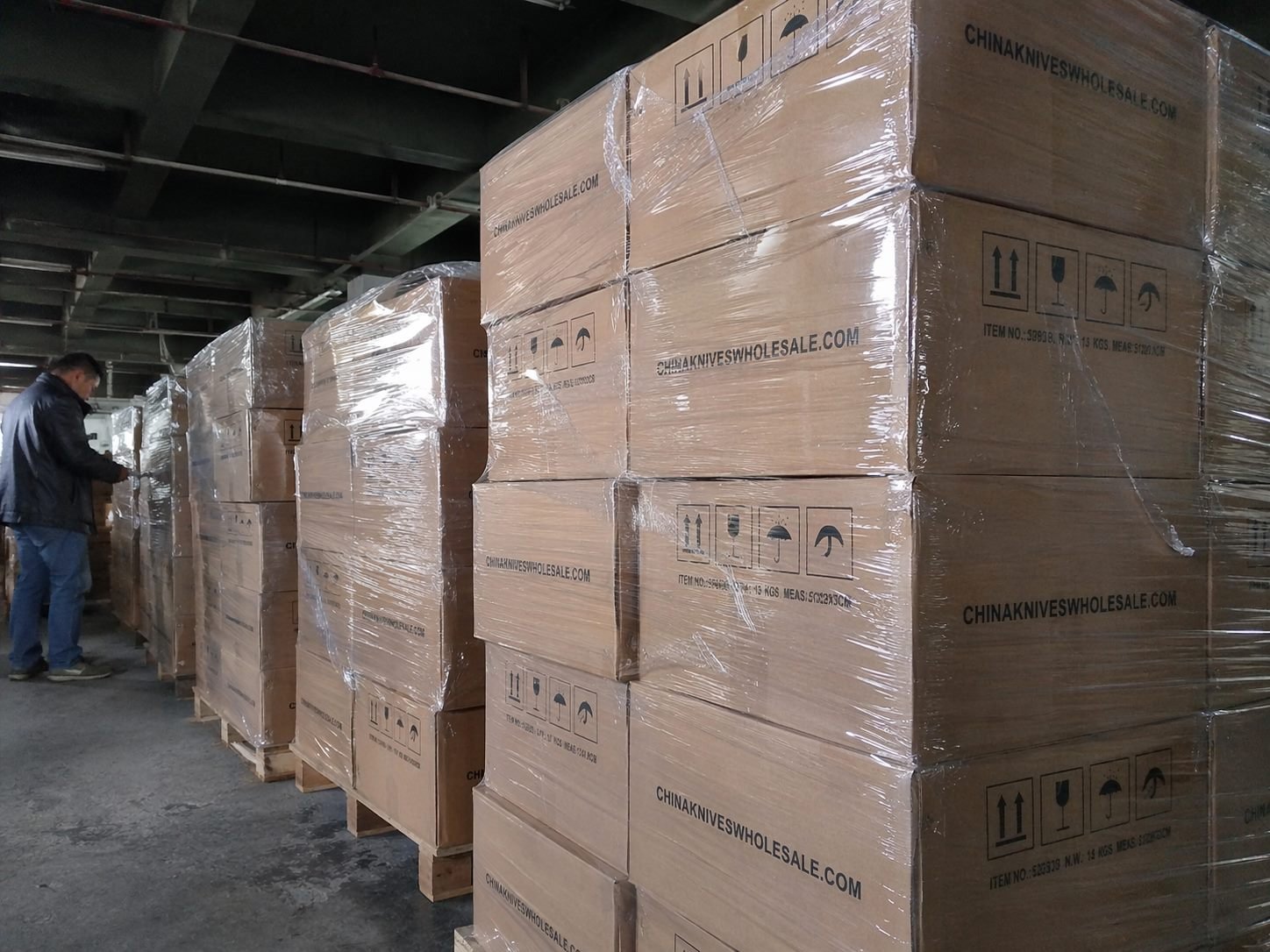 Export cartons for wholesale knife packing follow up